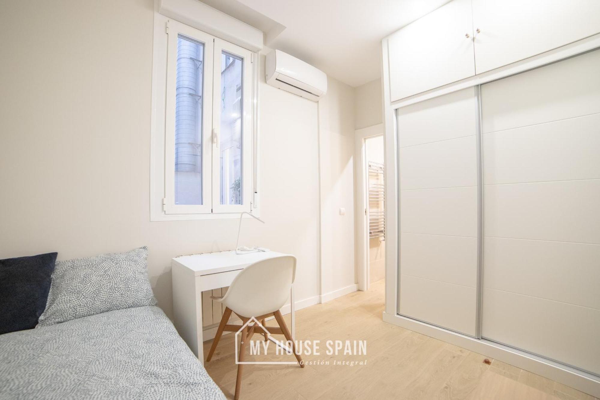 Myhousespain - Acogedor Piso Con Patio En Chamberi Madrid Bagian luar foto
