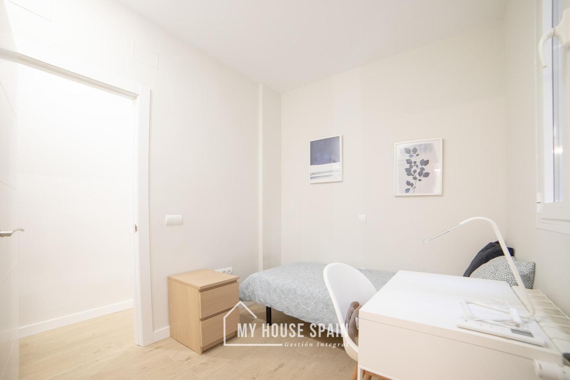 Myhousespain - Acogedor Piso Con Patio En Chamberi Madrid Bagian luar foto
